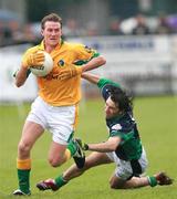 27 May 2007; Ciaran Duignan, Leitrim, in action against Ronan Walsh, London. Bank of Ireland Connacht Senior Football Championship, London v Leitrim, Emerald Gaelic Grounds, Ruislip, London, England. Picture credit: Russell Pritchard / SPORTSFILE
