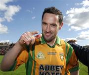 27 May 2007; Brendan Devenney, Donegal, celebrates after the match. Bank of Ireland Ulster Senior Football Championship, Donegal v Armagh, MacCumhaill Park, Ballybofey, Co. Donegal. Picture credit: Oliver McVeigh / SPORTSFILE