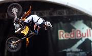 26 May 2007; Italy's Alvaro Dal Farra in action at the Red Bull X-Fighters tour event. Red Bull X-Fighters, International Freestyle Motocross 2007, Slane Castle, Slane, Co. Meath. Photo by Sportsfile