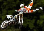 26 May 2007; France's Charles Pages in action at the Red Bull X-Fighters tour event. Red Bull X-Fighters, International Freestyle Motocross 2007, Slane Castle, Slane, Co. Meath. Picture credit: Brian Lawless / SPORTSFILE