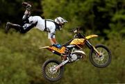 26 May 2007; Italy's Alvaro Dal Farra in action at the Red Bull X-Fighters tour event. Red Bull X-Fighters, International Freestyle Motocross 2007, Slane Castle, Slane, Co. Meath. Photo by Sportsfile