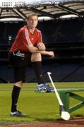 29 May 2007; A host of top GAA hurlers showcase the adidas Predator absolute versus F50 Tunit campaign ahead of this year's hurling championship. Pictured is JJ Delaney, Kilkenny, in Predator absolute boots. Croke Park, Dublin. Picture credit: Brendan Moran / SPORTSFILE