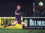 11 January 2000; Barry Prenderville of St Patrick's Athletic scores their opening goal during the Harp Larger FAI Cup Second Round Replay match between St Patrick's Athletic and Galway United at Richmond Park in Dublin. Photo by David Maher/Sportsfile
