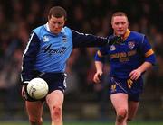16 January 2000; Brendan O'Brien of Dublin during the O'Byrne Cup Semi-Final match between Longford and Dublin at Pearse Park in Longford. Photo by Damien Eagers/Sportsfile