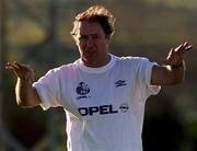 21 November 1999; Manager Brian Kerr during a Republic of Ireland training session at Ta'Qali Sportsgrounds in Attard, Malta. Photo by David Maher/Sportsfile