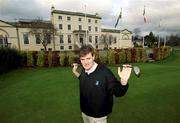 20 January 2000; Dara O'Neill, Director of Golf Promotions International, poses for a portrait at Druids Glen Golf Club in Wicklow. Photo by Matt Browne/Sportsfile