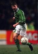 10 February 1999; Denis Irwin of Republic of Ireland during the International Friendly match between Republic of Ireland and Paraguay at Lansdowne Road in Dublin. Photo by Ray McManus/Sportsfile