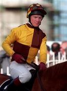 8 November 1998: Jockey Jim Bolger onboard Azarina prior to the Alexander Hotel Handicap at at Leopardstown Racecourse in Dublin. Photo by Matt Browne/Sportsfile