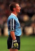 18 July 1999; Jim Gavin of Dublin during the Bank of Ireland Leinster Senior Football Championship Semi-Final Replay between Dublin and Laois at Croke Park in Dublin. Photo by Damien Eagers/Sportsfile