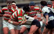 29 January 2000; Jim Oliver of Bective Rangers during the AIB All-Ireland League Division 2 match between Wanderers RFC and Bective Rangers FC at Lansdowne Road in Dublin. Photo by Damien Eagers/Sportsfile