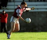 9 January 2000; John Cooney of Westmeath during the O'Byrne Cup First Round match between Louth and Westmeath at St Mary's GAA Club in Ardee, Louth. Photo by Ray McManus/Sportsfile