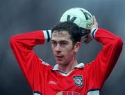 2 January 2000; Keith Doyle of St Patrick's Athletic during the Eircom League Premier Division match between St Patrick's Athletic and Drogheda United at Richmond Park in Dublin. Photo by David Maher/Sportsfile