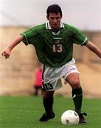 24 November 1999; Keith Foy of Republic of Ireland during the UEFA U18 Championship Preliminary Round match between Malta and Republic of Ireland at Hibernians Football Ground in Paola, Malta. Photo by David Maher/Sportsfile