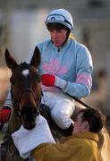 8 January 2000; Buck Rogers, with Ken Whelan up, after winning the Pierse Leopardstown Handicap Chase at Leopardstown Racecourse in Dublin. Photo by Ray McManus/Sportsfile