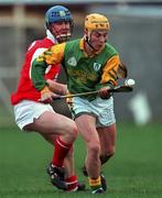 30 January 2000; Michael Coyle of Meath in action against David Black of Louth during the Kehoe Cup Quarter-Final match between Meath and Louth at Pairc Naomh Brid in Dundalk, Louth. Photo by Ray McManus/Sportsfile