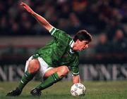10 February 1999; Niall Quinn of Republic of Ireland during the International Friendly match between Republic of Ireland and Paraguay at Lansdowne Road in Dublin. Photo by Ray McManus/Sportsfile