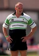 14 August 1999; Pat Duignan of Connacht during the Guinness Interprovincial Championship match between Connacht and Munster at The Sportsground in Galway. Photo by Brendan Moran/Sportsfile