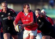 8 January 2000; Peter Clohessy of Munster in action against Nick Walsh of Saracens, right, during the Heineken Cup Pool 4 Round 5 match between Munster and Saracens at Thomond Park in Limerick. Photo by Brendan Moran/Sportsfile