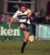 17 December 1999; Peter McKenna of Leinster during the Heineken European Cup Pool 1 Round 4 game between Leinster and Stade Francais at Donnybrook in Dublin. Photo by Brendan Moran/Sportsfile