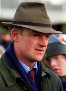 26 December 1999; Trainer Willie Mullins after sending out Tryphaena to win the Move-Over-Butter Handicap Hurdle at Leopardstown Racecourse in Dublin. Photo by Ray McManus/Sportsfile