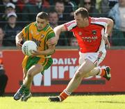 27 May 2007; Kevin McMenamin, Donegal, in action against Ciaran McKeever, Armagh. Bank of Ireland Ulster Senior Football Championship, Donegal v Armagh, MacCumhaill Park, Ballybofey, Co. Donegal. Picture credit: Oliver McVeigh / SPORTSFILE