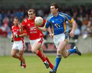 27 May 2007; Thomas Walsh, Wicklow, in action against Paddy Keenan, Louth. Bank of Ireland Leinster Senior Football Championship Replay, Louth v Wicklow, Parnell Park, Dublin. Picture credit: Matt Browne / SPORTSFILE