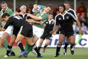 29 May 2007; Darren Cave, Ireland A, attacks the Maori defence. Barclays Churchill Cup, Ireland A v New Zealand Maori, Sandy Park, Exeter, England. Picture credit: Richard Lane / SPORTSFILE