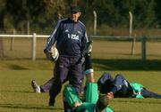 30 May 2007; Argentina head coach Marcelo Loffreda watches his players during squad training. Argentina Rugby training, Pilar, Argentina. Picture credit: Pat Murphy / SPORTSFILE