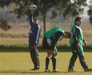 30 May 2007; Argentina head coach Marcelo Loffreda issues instructions to his players during squad training. Argentina Rugby training, Pilar, Argentina. Picture credit: Pat Murphy / SPORTSFILE