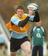 31 May 2007; Ireland's Malcolm O'Kelly in action during squad training. Ireland Rugby Squad Training, Centro Naval, Buenos Aires, Argentina. Picture credit: Pat Murphy / SPORTSFILE