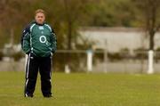 31 May 2007; Ireland head coach Eddie O'Sullivan watches his players during squad training. Ireland Rugby Squad Training, Centro Naval, Buenos Aires, Argentina. Picture credit: Pat Murphy / SPORTSFILE