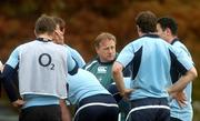 31 May 2007; Ireland head coach Eddie O'Sullivan speaks to his players during squad training. Ireland Rugby Squad Training, Centro Naval, Buenos Aires, Argentina. Picture credit: Pat Murphy / SPORTSFILE