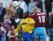 1 June 2007; Mark Rutherford, Longford Town, in action against Paul Keegan, Drogheda United. eircom League of Ireland, Premier Division, Drogheda United v Longford Town, United Park, Drogheda, Co. Louth. Photo by Sportsfile