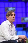 6 November 2014; Mark Pincus, Founder, Zynga, on the centre stage during Day 3 of the 2014 Web Summit in the RDS, Dublin, Ireland. Picture credit: Stephen McCarthy / SPORTSFILE / Web Summit