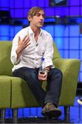 6 November 2014; Mark Pincus, Founder, Zynga, on the centre stage during Day 3 of the 2014 Web Summit in the RDS, Dublin, Ireland. Picture credit: Stephen McCarthy / SPORTSFILE / Web Summit