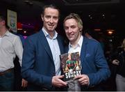 6 November 2014; Conor Mortimer, at the launch of his the book 'A Day in the Life of the Mayo Football Team' by Conor Mortimer with former Mayo footballer Kevin O'Neill. Grafton Lounge, Duke Lane, Dublin. Picture credit: Matt Browne / SPORTSFILE