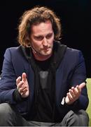 6 November 2014; Eric Wahlforss, Founder & CTO, Soundcloud, on the centre stage during Day 3 of the 2014 Web Summit in the RDS, Dublin, Ireland. Picture credit: Brendan Moran / SPORTSFILE / Web Summit