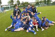 20 May 2007; The Crumlin United team celebrate victory over Shelbourne. U13 Final for FAI, Shelbourne v Crumlin United, Home Farm FC, Whitehall, Dublin. Picture credit: Ray Lohan / SPORTSFILE  *** Local Caption ***