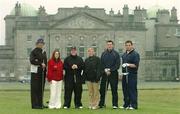 30 May 2007; Conor Deegan, Premier Golf, Brenda Smith, Temple Street Children's University Hospital, Lillian O'Brien, Premier Golf, Laurea Sommer, Temple Street Children's University Hospital, David O'Siochan, Pembrook Communications and Ruairi Kelleher, Premier Golf, at the Golf Classic in aid of Temple Street Children's University Hospital. Powerscourt Golf Club, Powerscourt Estate, Enniskerry, Co. Wicklow. Picture credit: Matt Browne / SPORTSFILE