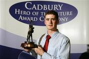31 May 2007; The Cork U21 footballer Fintan Goold who was presented with his Cadbury Hero of the Future Award at the Cadbury U21 Football Hero Awards, Westin Hotel, Dublin. Picture credit: Ray McManus / SPORTSFILE