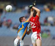 3 June 2007; Nicky McDonnell, Louth, in action against Damian Power, Wicklow. Bank of Ireland Leinster Senior Football Championship 2nd Replay, Louth v Wicklow, Croke Park, Dublin. Picture credit: Brian Lawless / SPORTSFILE