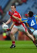 3 June 2007; Mark Stanfield, Louth, in action against Alan Byrne, Wicklow. Bank of Ireland Leinster Senior Football Championship 2nd Replay, Louth v Wicklow, Croke Park, Dublin. Picture credit: Ray McManus / SPORTSFILE
