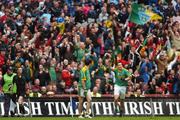 3 June 2007; Meath's Cian Ward celebrates scoring the equalising point to the delight of the Meath fans. Bank of Ireland Leinster Senior Football Championship, Meath v Dublin, Croke Park, Dublin. Picture credit: Brian Lawless / SPORTSFILE