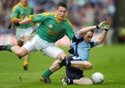 3 June 2007; Paul Griffin, Dublin, in action against Cian Ward, Meath. Bank of Ireland Leinster Senior Football Championship, Meath v Dublin, Croke Park, Dublin. Picture credit: Brian Lawless / SPORTSFILE