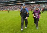 3 June 2007; Wicklow manager Mick O'Dwyer walks off the pitch at the end of the game. Bank of Ireland Leinster Senior Football Championship 2nd Replay, Louth v Wicklow, Croke Park, Dublin. Picture credit: David Maher / SPORTSFILE