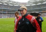 3 June 2007; Louth manager Eamon McEneaney at the end of the game. Bank of Ireland Leinster Senior Football Championship 2nd Replay, Louth v Wicklow, Croke Park, Dublin. Picture credit: David Maher / SPORTSFILE