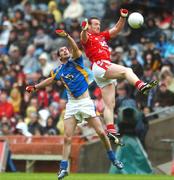 3 June 2007; Mark Stanfield, Louth, in action against J.P Dalton, Wicklow. Bank of Ireland Leinster Senior Football Championship 2nd Replay, Louth v Wicklow, Croke Park, Dublin. Picture credit: David Maher / SPORTSFILE