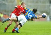 3 June 2007; Tony Hannon, Wicklow, in action against Ray Finnegan, Louth. Bank of Ireland Leinster Senior Football Championship 2nd Replay, Louth v Wicklow, Croke Park, Dublin. Picture credit: David Maher / SPORTSFILE