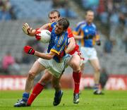 3 June 2007; J.P. Dalton, Wicklow, in action against Dessie Finnigan, Louth. Bank of Ireland Leinster Senior Football Championship 2nd Replay, Louth v Wicklow, Croke Park, Dublin. Picture credit: Ray McManus / SPORTSFILE