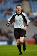 3 June 2007; Referee Padraig Hughes, Armagh. Bank of Ireland Leinster Senior Football Championship 2nd Replay, Louth v Wicklow, Croke Park, Dublin. Picture credit: Ray McManus / SPORTSFILE